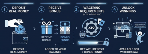 How Bonuses Work With Real Money Play
